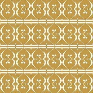испанские обои желтые в коридор Tres Tintas Bodoni VH2-C2 На фото испанские обои желтые в коридор Tres Tintas Bodoni VH2-C2