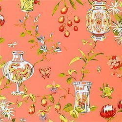 ткань обои в комнату Thibaut с деревьями Sweet Life 839-F-96146 На фото ткань обои в комнату Thibaut с деревьями Sweet Life 839-F-96146