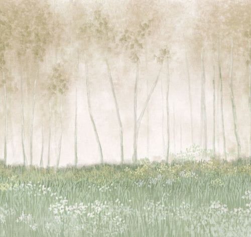 флизелиновые полностью обои в комнату с дамаском акварель Loymina Landscape 2 ART23 005 1 На фото флизелиновые полностью обои в комнату с дамаском акварель Loymina Landscape 2 ART23 005 1