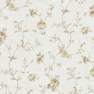 американские бумажные обои серые York с цветами  Luminous Lavender ED3209 На фото американские бумажные обои серые York с цветами  Luminous Lavender ED3209