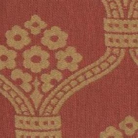 итальянские элитные текстильные обои красные в комнату Sangiorgio Ferrara M432-267 На фото итальянские элитные текстильные обои красные в комнату Sangiorgio Ferrara M432-267