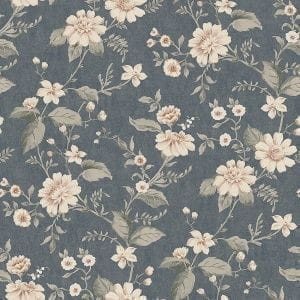 шведские элитные обои черные Borastapeter Cottage Garden 3573 На фото шведские элитные обои черные Borastapeter Cottage Garden 3573