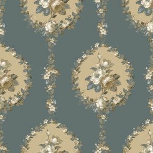 дорогие обои в комнату Parato с цветами  Vintage Home 3903 На фото дорогие обои в комнату Parato с цветами  Vintage Home 3903