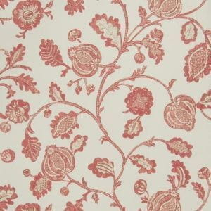 обои капучино в гостиную Fabricut French general Clemence Rouge На фото обои капучино в гостиную Fabricut French general Clemence Rouge