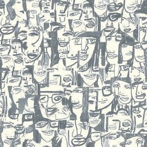 испанские флизелиновые полностью обои серые в комнату Tres Tintas Selvas de Mariscal 1994-1 9 На фото испанские флизелиновые полностью обои серые в комнату Tres Tintas Selvas de Mariscal 1994-1 9
