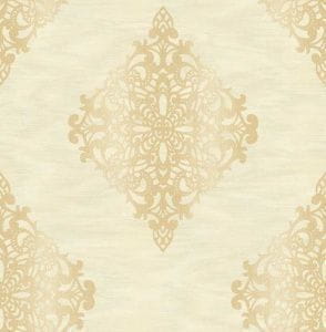 обои бежевые в комнату Decor Deluxe с дамаском Baroque 0160 На фото обои бежевые в комнату Decor Deluxe с дамаском Baroque 0160