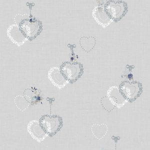 итальянские дешевые бумажные обои серые в комнату Parato Fiori Country 2516 На фото итальянские дешевые бумажные обои серые в комнату Parato Fiori Country 2516