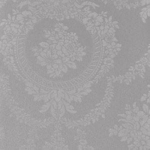 виниловые обои серые Rasch с орнаментом в классическом стиле Wallsilk 200011 На фото виниловые обои серые Rasch с орнаментом в классическом стиле Wallsilk 200011