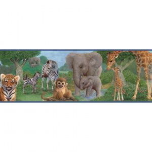 американские обои Chesapeake бордюры Totally for kids TOT46372B На фото американские обои Chesapeake бордюры Totally for kids TOT46372B